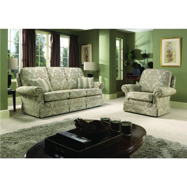 Bridgecraft Chartwell 3 Seater Fabric Sofa