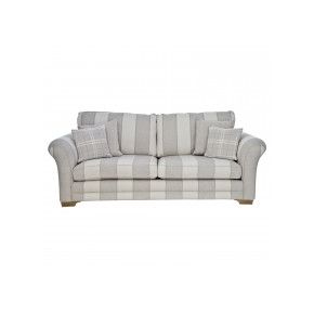 Casa Georgia 4 Seater Fabric Sofa, Large