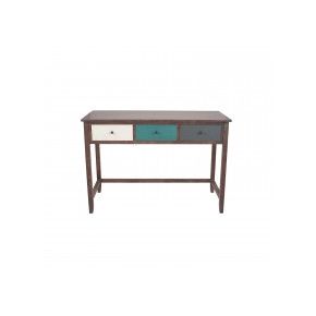 Pacific Lifestyle Natural Wood 3 Drawer Desk